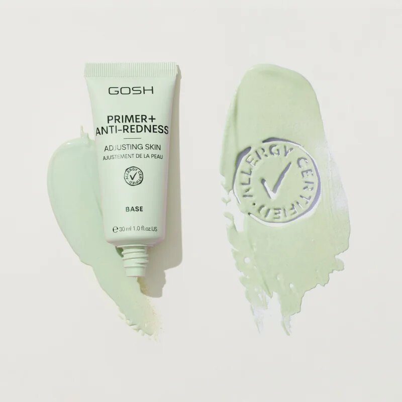 GOSH COPENHAGEN Primer Plus + kipirosodás elleni primer 30 ml