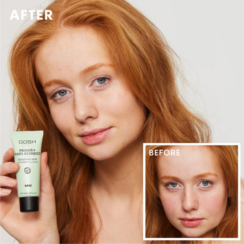 GOSH COPENHAGEN Primer Plus + kipirosodás elleni primer 30 ml