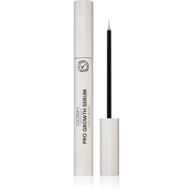 GOSH COPENHAGEN PRO Growth Serum vegán növesztő szérum szempillára és szemöldökre árnyalat Transparent 8 ml