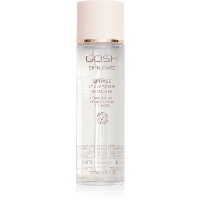 GOSH COPENHAGEN Skin Care 2 Phase kétfázisú sminklemosó szemre 100 ml