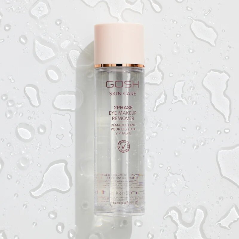 GOSH COPENHAGEN Skin Care 2 Phase kétfázisú sminklemosó szemre 100 ml