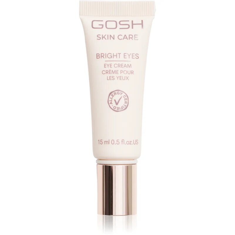 GOSH COPENHAGEN Skin Care Bright Eyes revitalizáló szemkrém 15 ml