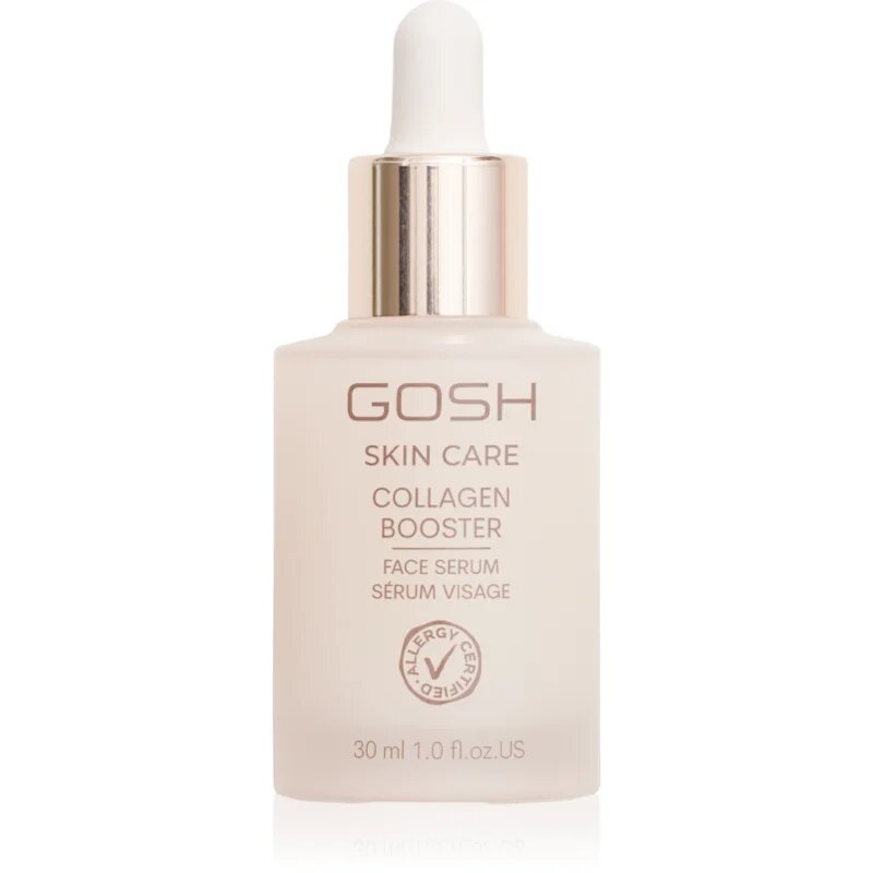 GOSH COPENHAGEN Skin Care Collagen Booster kollagén szérum a ráncok ellen 30 ml