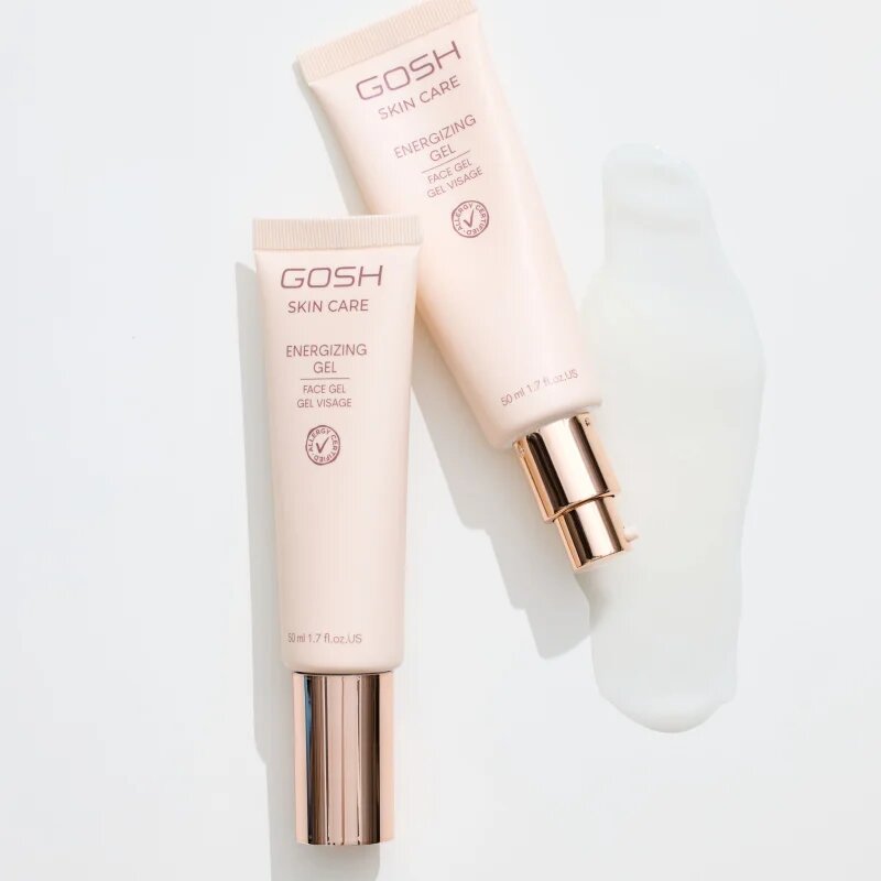 GOSH COPENHAGEN Skin Care Energizing Gel frissítő hidratáló arcgél 50 ml