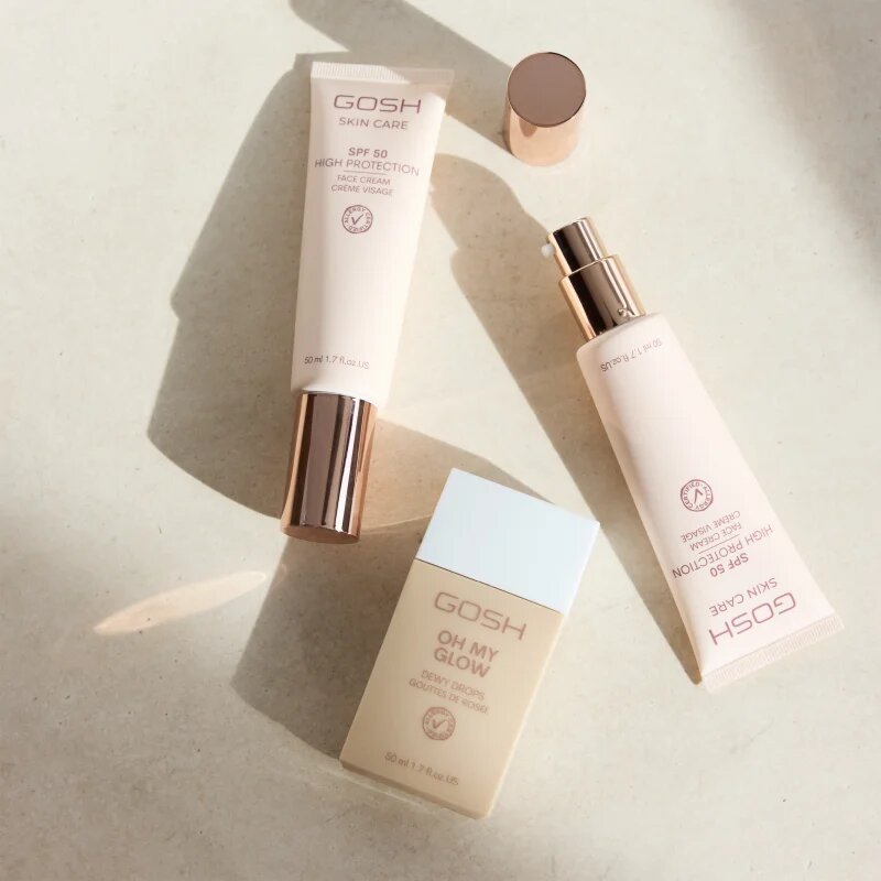 GOSH COPENHAGEN Skin Care SPF50 védő arckrém száraz és érzékeny bőrre SPF 50 50 ml