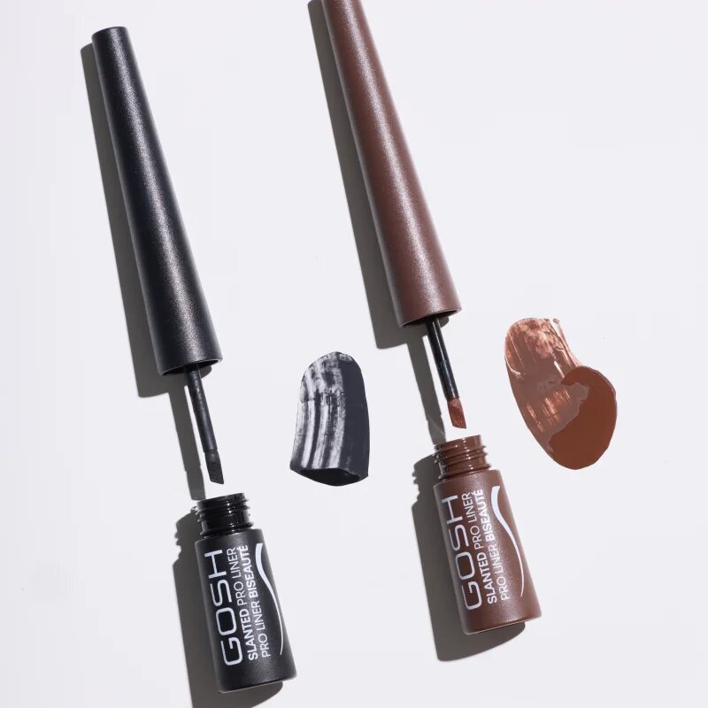 GOSH COPENHAGEN Slanted Pro Liner szemhéjtus árnyalat 003 Matt Brown 2.5 ml