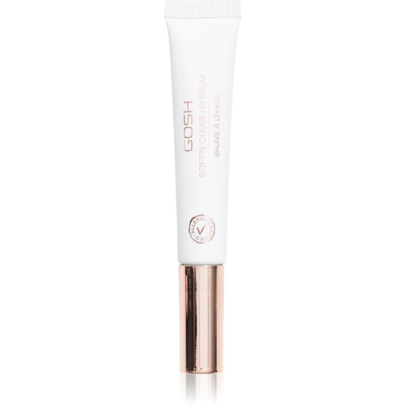 GOSH COPENHAGEN Soft'n Clear Lip Balm tápláló ajakfény árnyalat 001 Glaze 8 ml