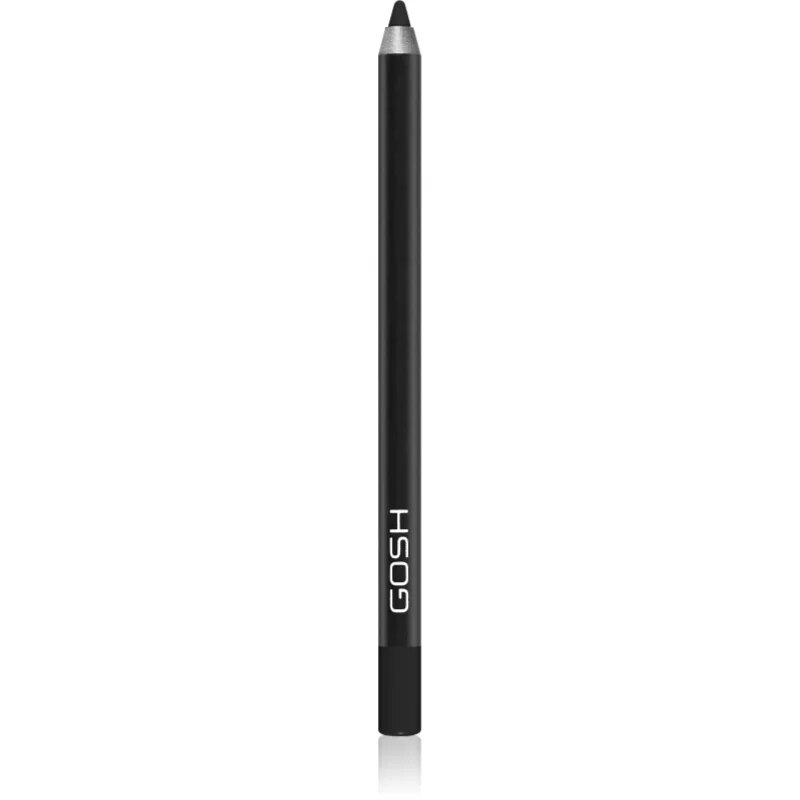 GOSH COPENHAGEN Velvet Touch vízálló szemceruza árnyalat 023 Black Ink 1.2 g