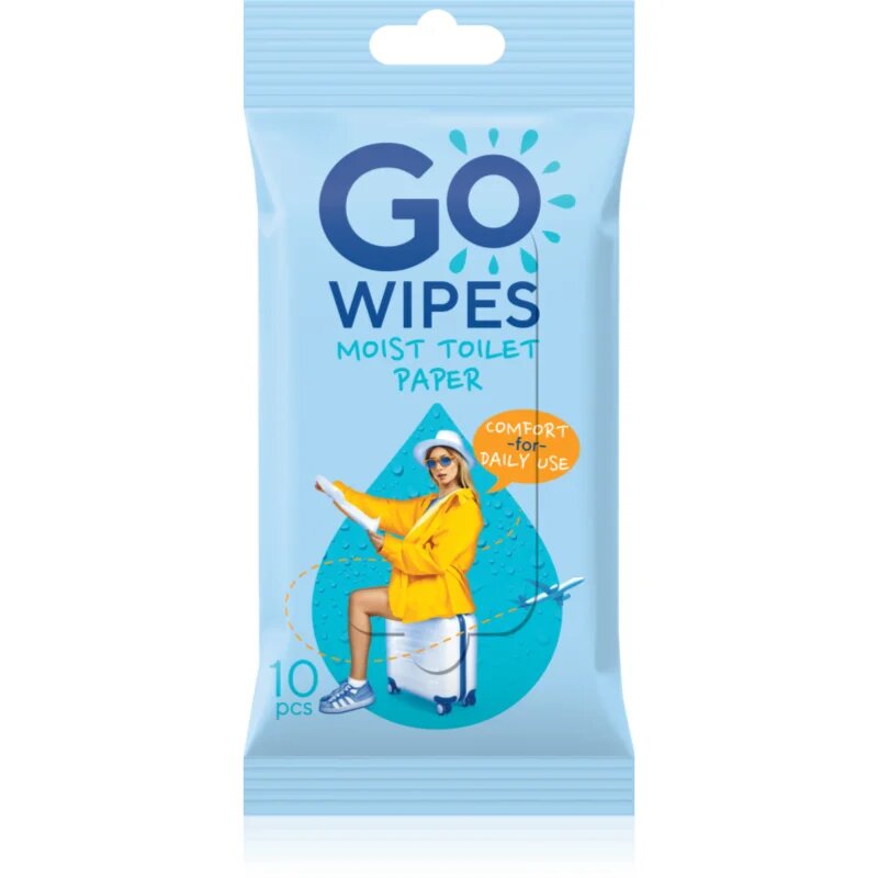 GoWipes Comfort nedves WC papír 10 db