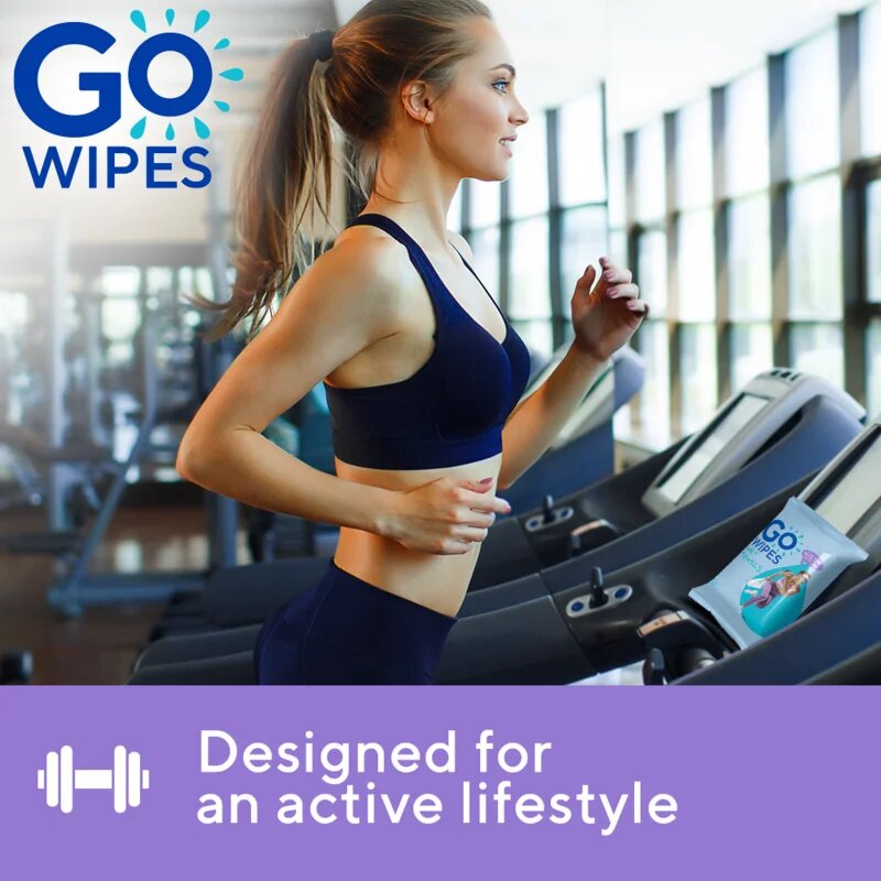 GoWipes Wet Towels frissítő nedves törlőkendők 26x20 cm 15 db
