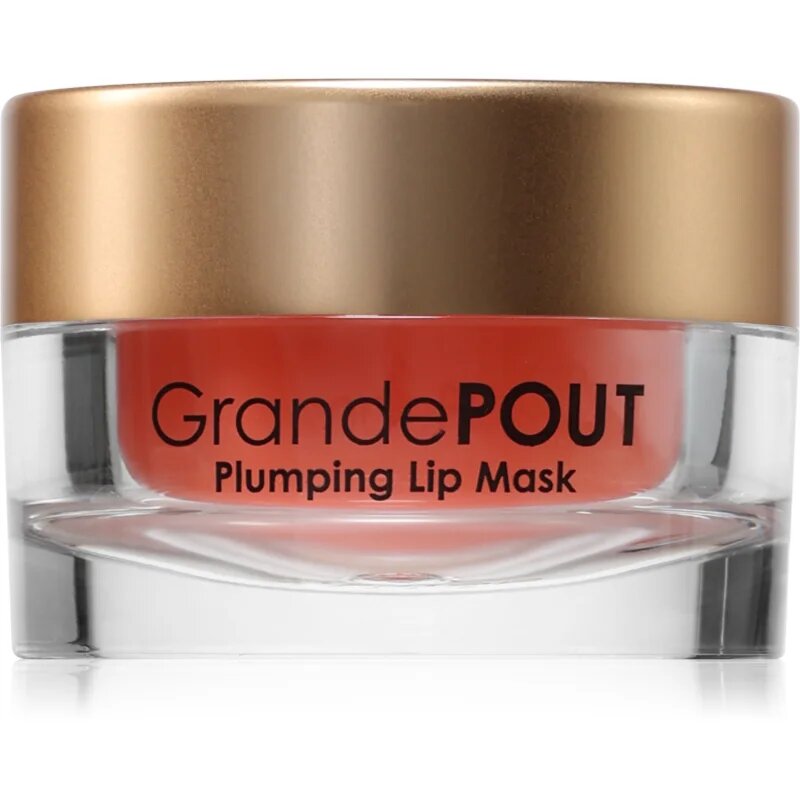 Grande Cosmetics GrandePout hidratáló maszk az ajkakra a telt ajkakért Berry Mojito 15 g