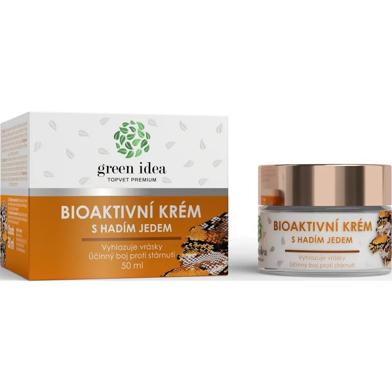 Green Idea Bioactive Cream with Snake Venom kisimító és feszesítő ápolás 50 ml