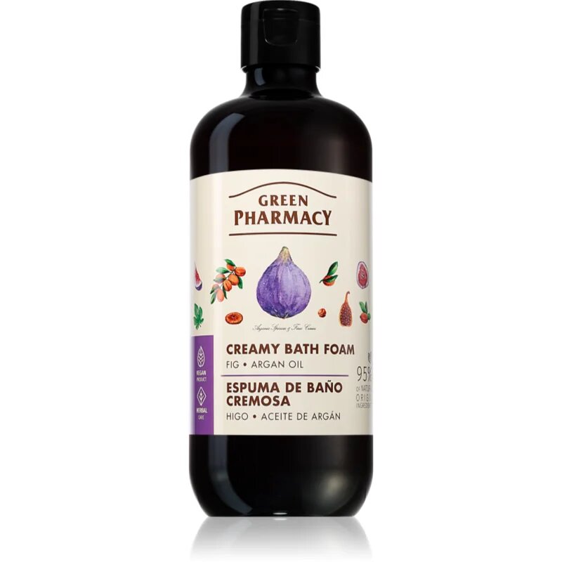 Green Pharmacy Argan Bath Foam krémes fürdőhab Argán olajjal 500 ml