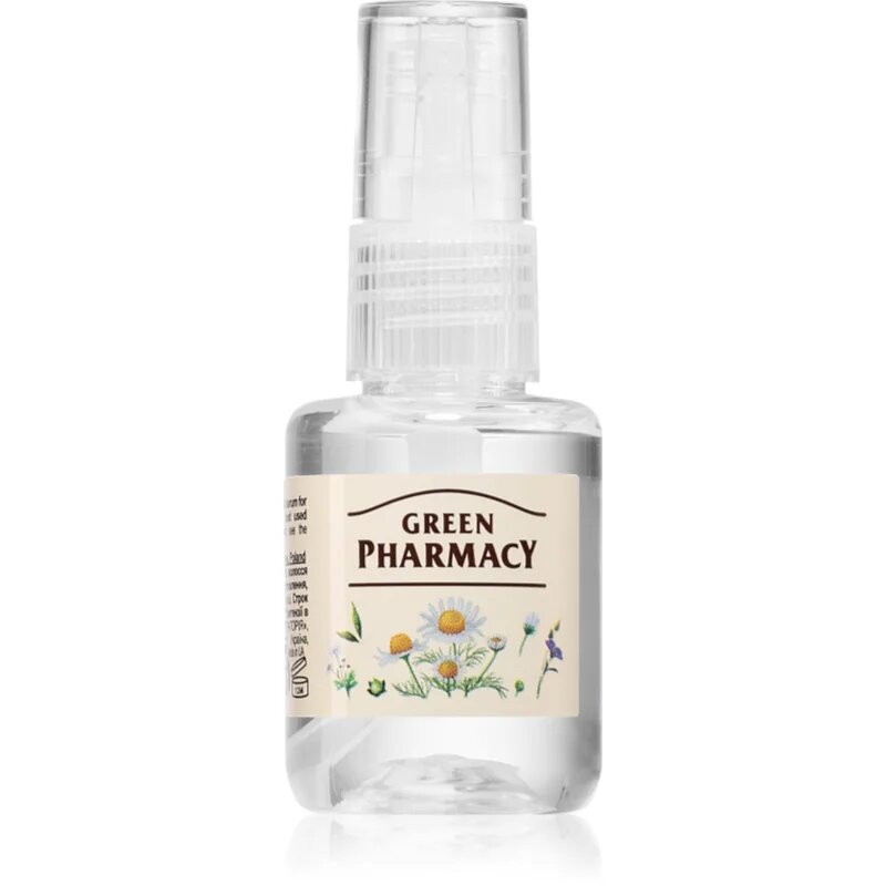 Green Pharmacy Chamomile & Linseed Oil Liquid silk serum szérum festett hajra 30 ml
