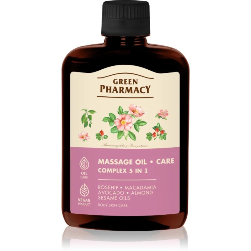 Green Pharmacy Complex 5in1 Massage Oil masszázsolaj 200 ml