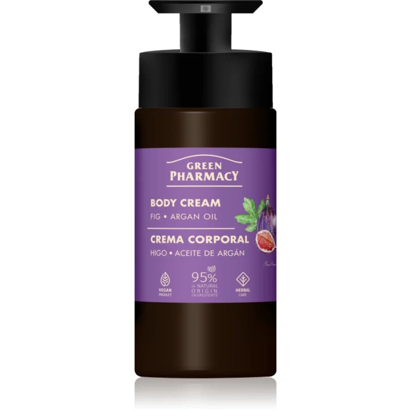 Green Pharmacy Fig & Argan Oil testápoló krém 739 ml