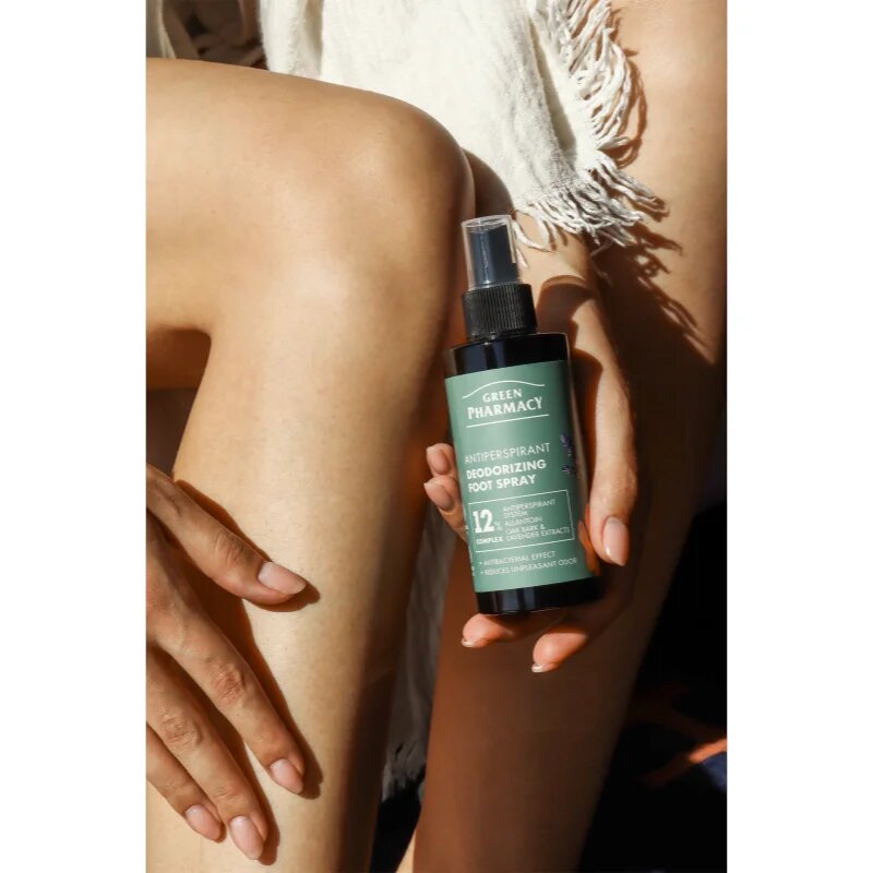Green Pharmacy Foot Care Antiperspirant Deodorizing Foot Spray izzadásgátló lábfejre 150 ml