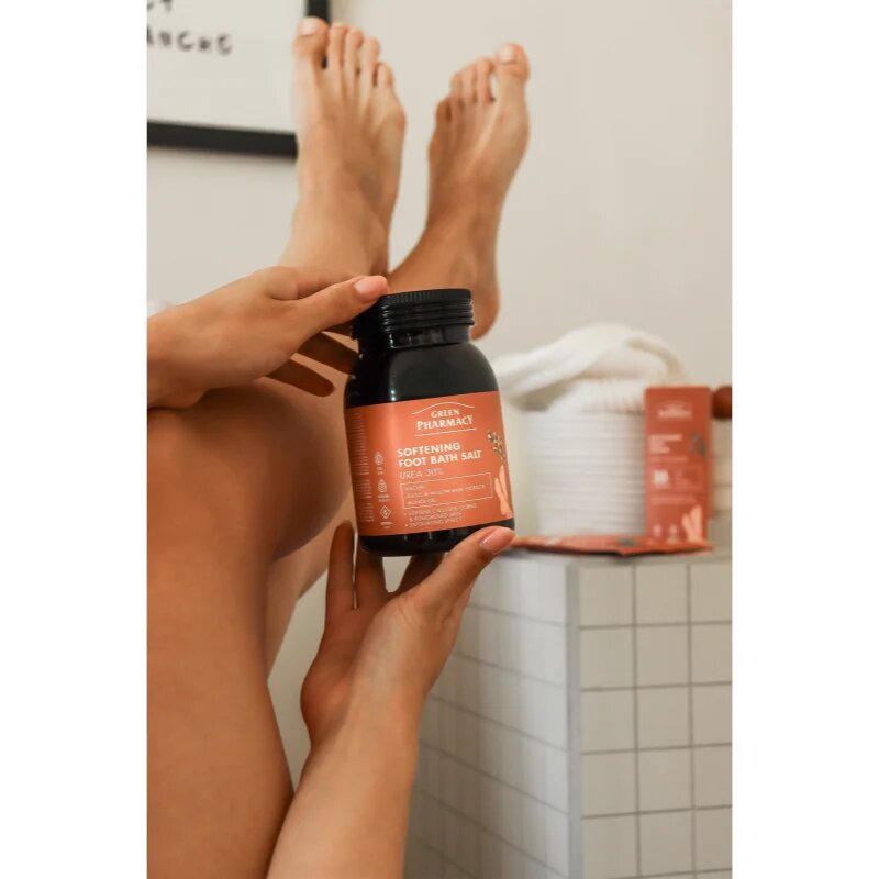 Green Pharmacy Foot Care Softening Foot Bath Salt fürdősó lábakra 400 ml
