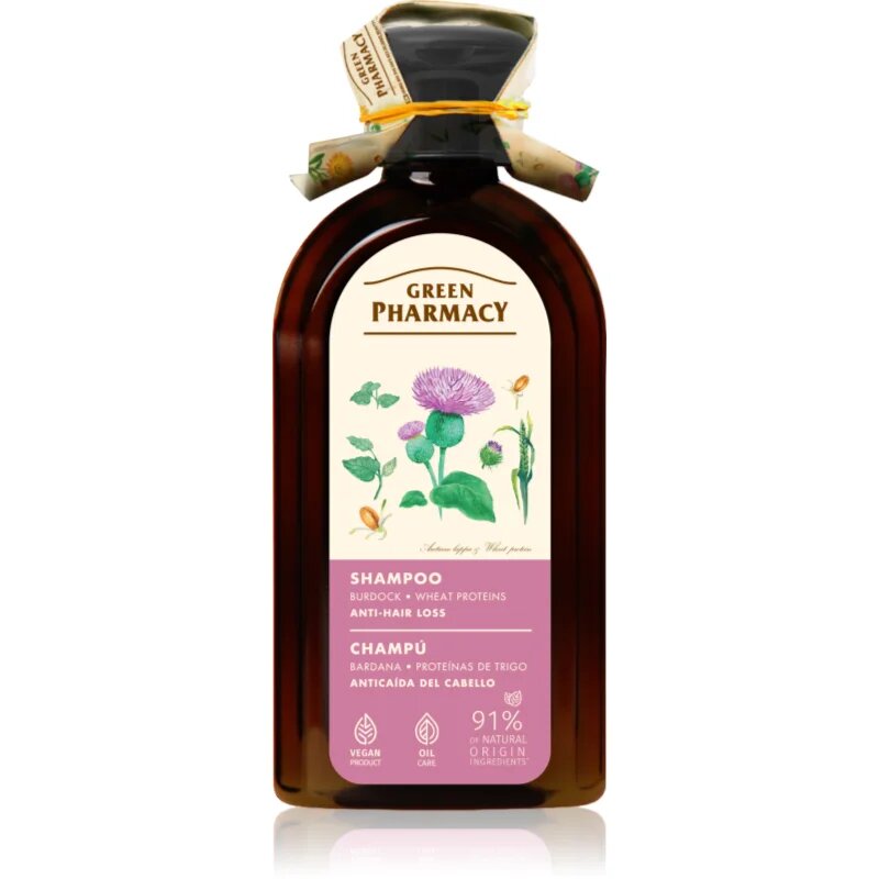 Green Pharmacy Greater Burdock Shampoo sampon hajhullás ellen 350 ml