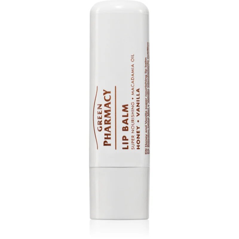 Green Pharmacy Honey Lip Balm tápláló ajak balzsam 3.6 g
