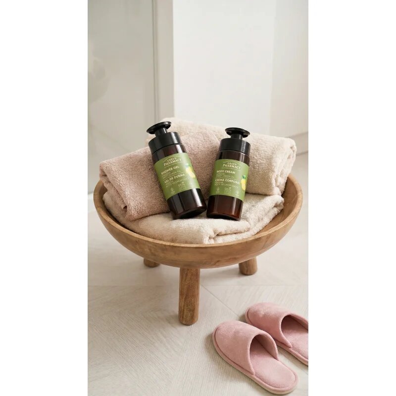 Green Pharmacy Verbena & Sweet Lemon Oil testápoló krém 739 ml