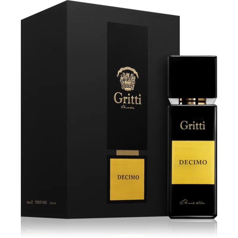 Gritti Black Decimo Eau de Parfum uraknak 100 ml