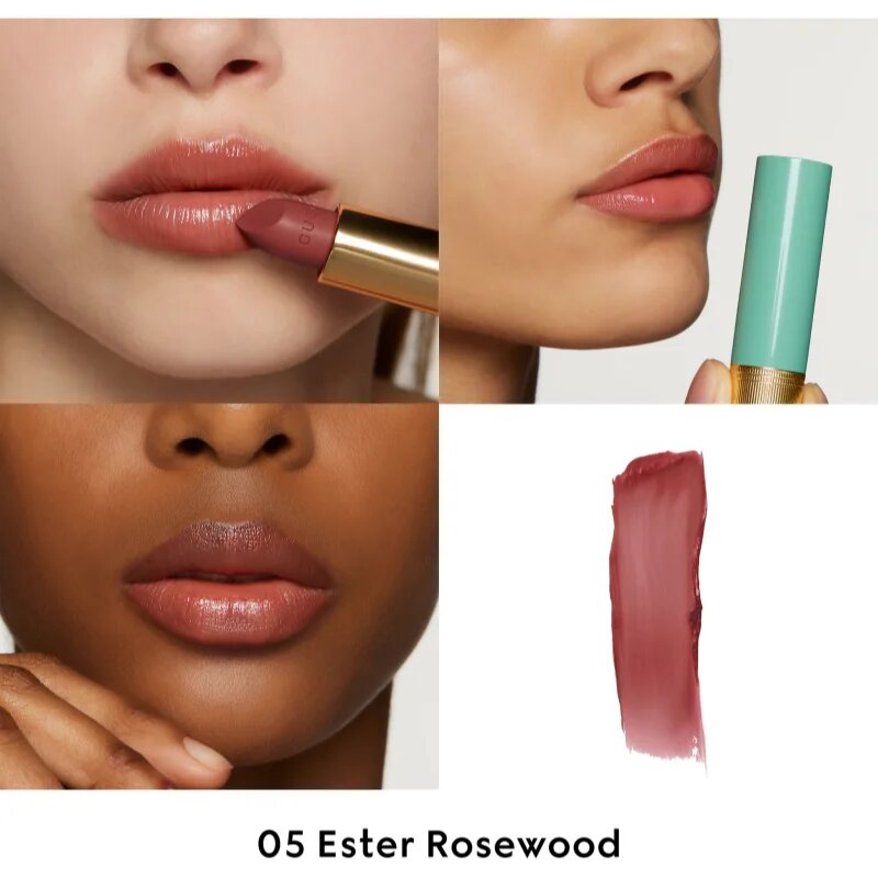 Gucci Beauty Baume à Lèvres tonizáló ajakbalzsam árnyalat 05 Ester Rosewood 3.5 g