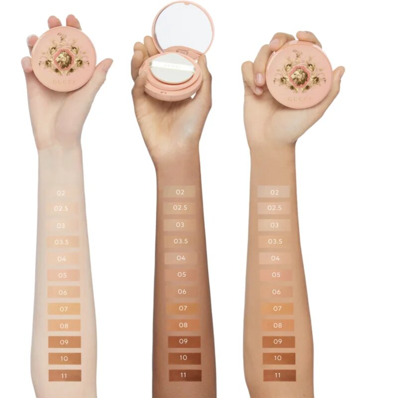 Gucci Beauty Cushion de Beauté kompakt alapozó utántöltő árnyalat 7 14 g