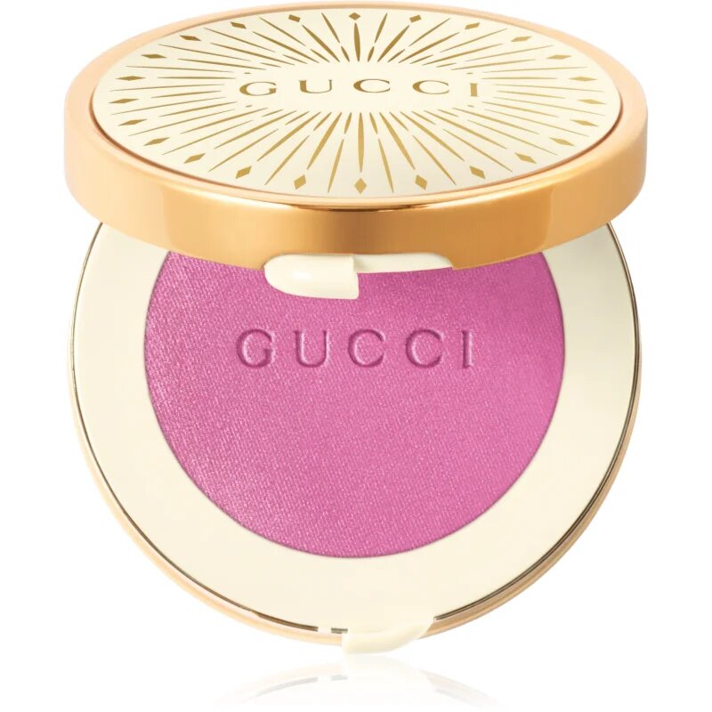 Gucci Beauty Glow Blush kompakt arcpirosító árnyalat 01 Arctic Rose 5.5 g