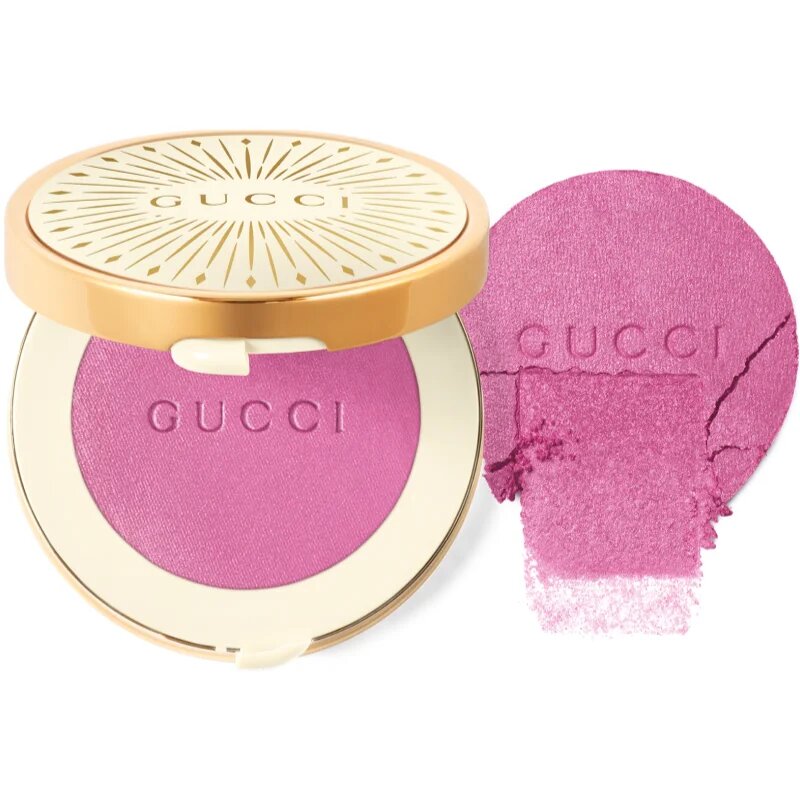 Gucci Beauty Glow Blush kompakt arcpirosító árnyalat 01 Arctic Rose 5.5 g
