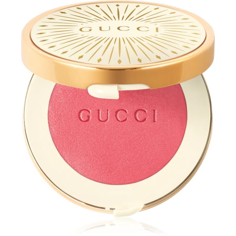 Gucci Beauty Glow Blush kompakt arcpirosító árnyalat 02 Fresh Coral 5.5 g
