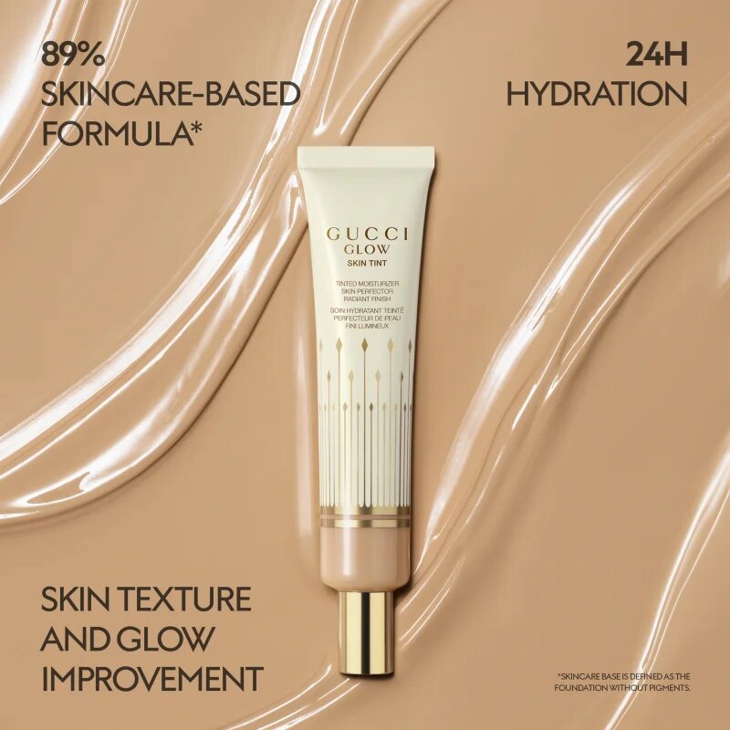 Gucci Beauty Glow Skin Tint Moisturizer hidratáló tonizáló krém árnyalat 21 40 ml