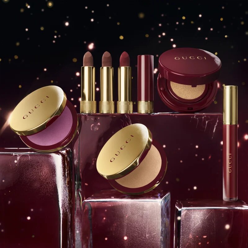Gucci Beauty Holiday Cushion de Beauté kompakt alapozó SPF 20 árnyalat 02 14 g