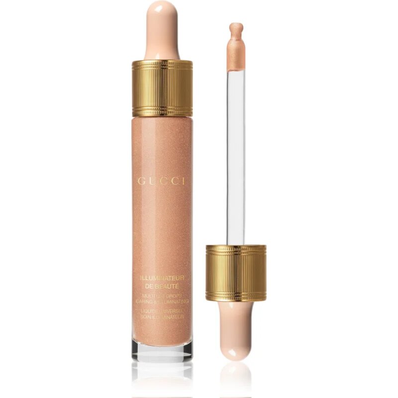 Gucci Beauty Illuminateur de Beauté folyékony bőrélénkítő árnyalat 01 Gold 12 ml