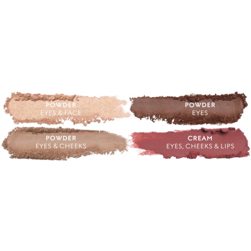 Gucci Beauty Palette de Beauté Quatuor multifunkcionális smink a szemre az ajkakra és az arcra árnyalat 01 Summerina Brown 6.1 g