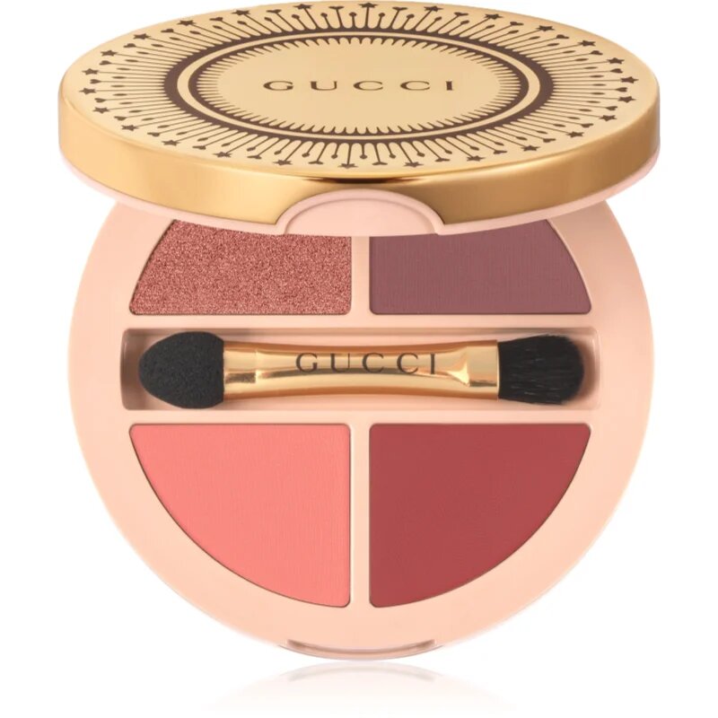 Gucci Beauty Palette de Beauté Quatuor multifunkcionális smink a szemre az ajkakra és az arcra árnyalat 02 Rosa Nitida 6.1 g