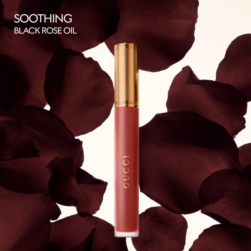 Gucci Beauty Rouge à Lèvres Matte Lipstick mattító folyékony rúzs árnyalat 208 They Met in Argentina 6.5 ml