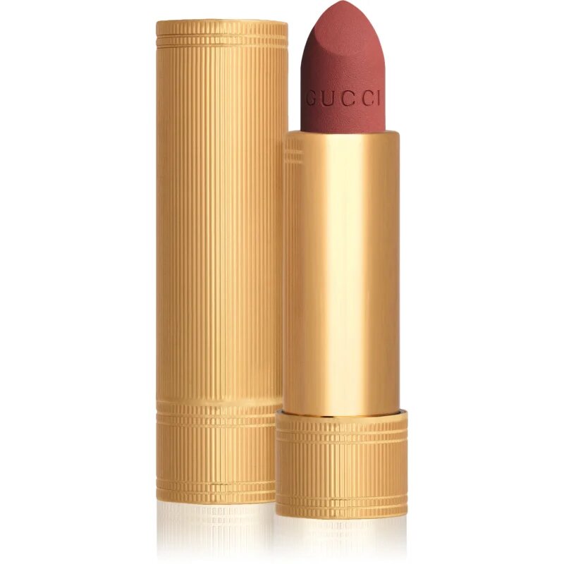 Gucci Beauty Rouge à Lèvres Matte Lipstick mattító rúzs árnyalat 208 They Met in Argentina 3.5 g