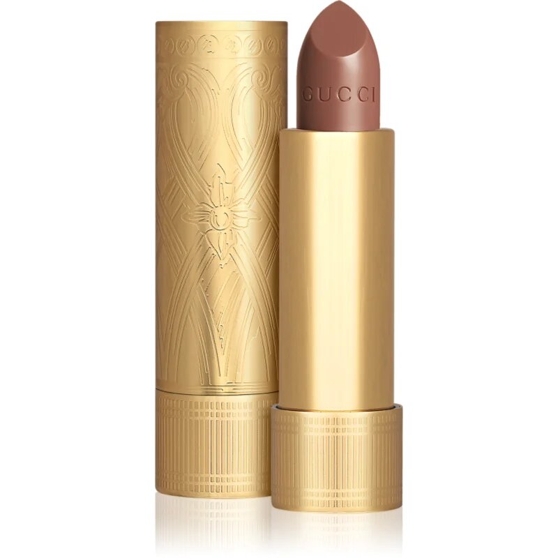 Gucci Beauty Rouge à Lèvres Satin Lipstick selyem rúzs árnyalat 106 Tacey Hazel 3.5 g