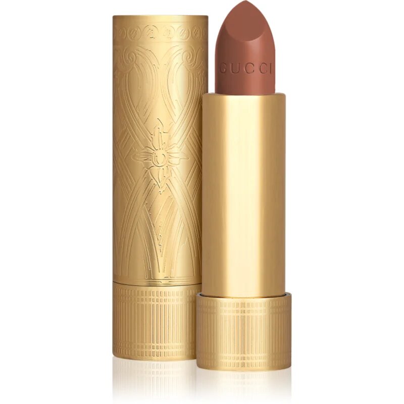 Gucci Beauty Rouge à Lèvres Satin Lipstick selyem rúzs árnyalat 221 Mina Light Pink 3.5 g
