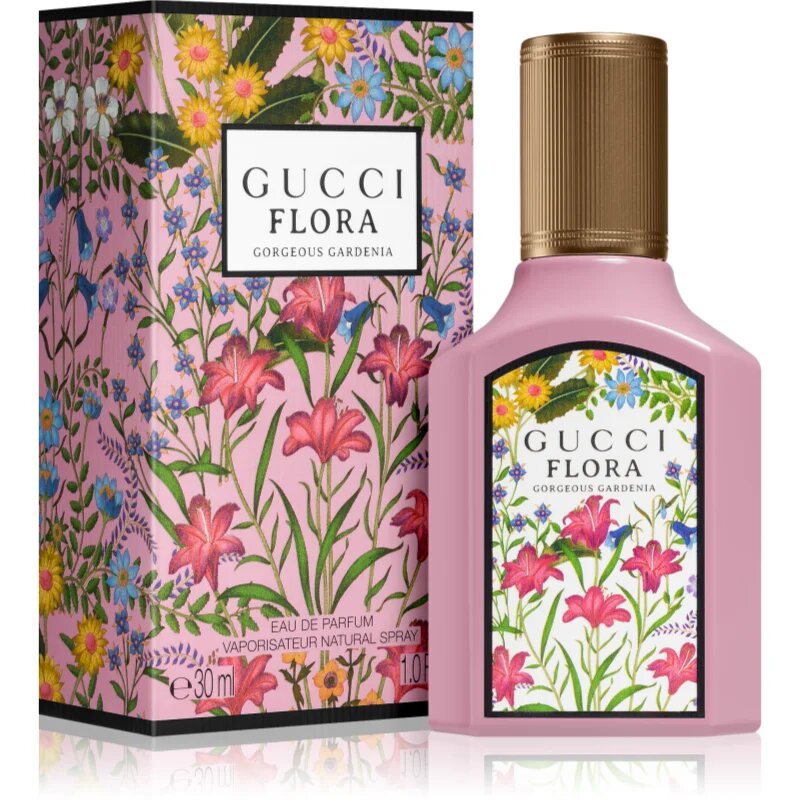 Gucci Flora Gorgeous Gardenia Eau de Parfum utántölthető hölgyeknek 30 ml