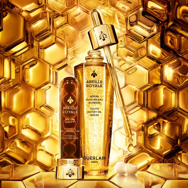 GUERLAIN Abeille Royale Bee Lab Shot & Youth Watery Oil Serum arcápoló szett