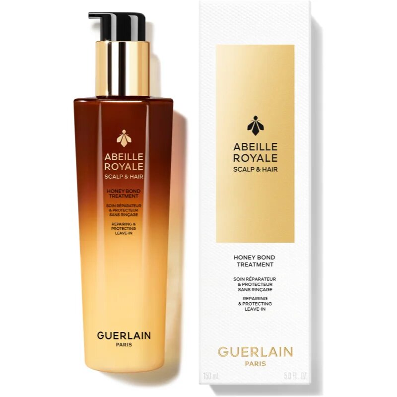 GUERLAIN Abeille Royale Honey Bond Treatment Leave-In Care leöblítést nem igénylő ápolás regeneráló hatással 150 ml