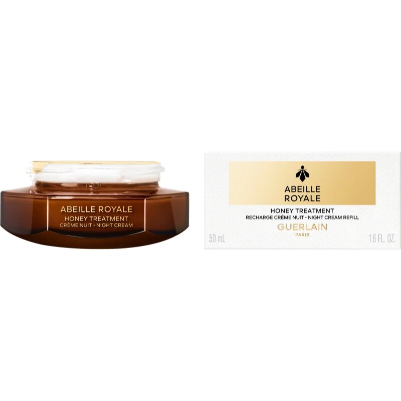 GUERLAIN Abeille Royale Honey Treatment Night Cream éjszakai feszesítő és ránctalanító krém utántöltő 50 ml