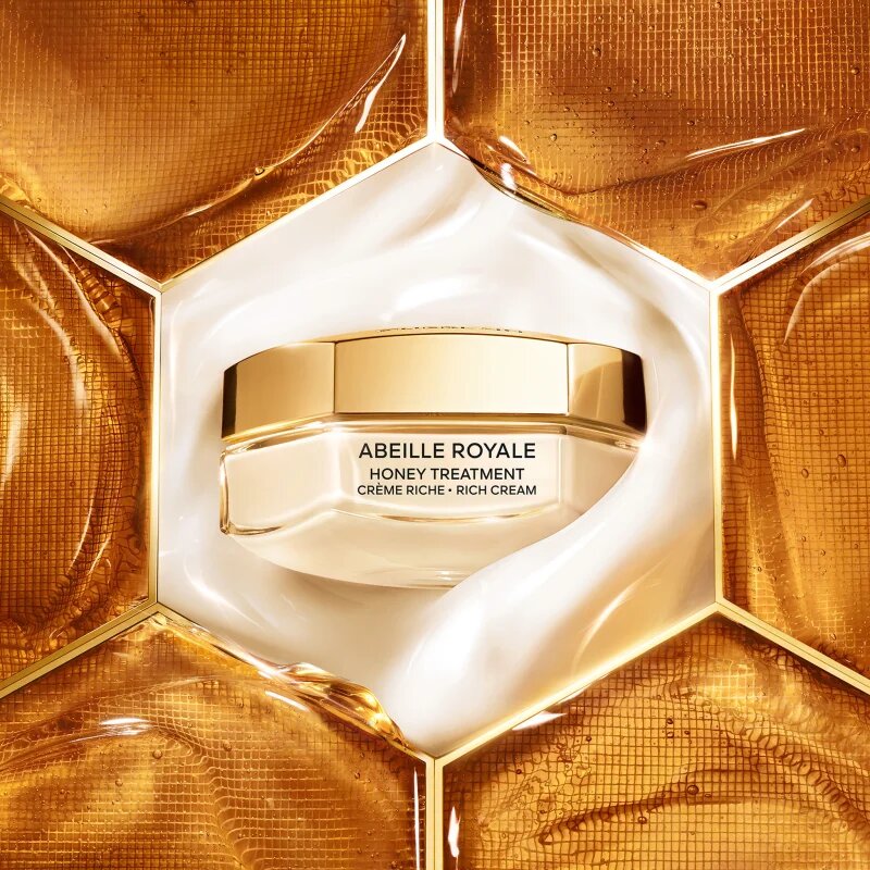 GUERLAIN Abeille Royale Honey Treatment Rich Cream tápláló ráncok elleni krém utántölthető 50 ml