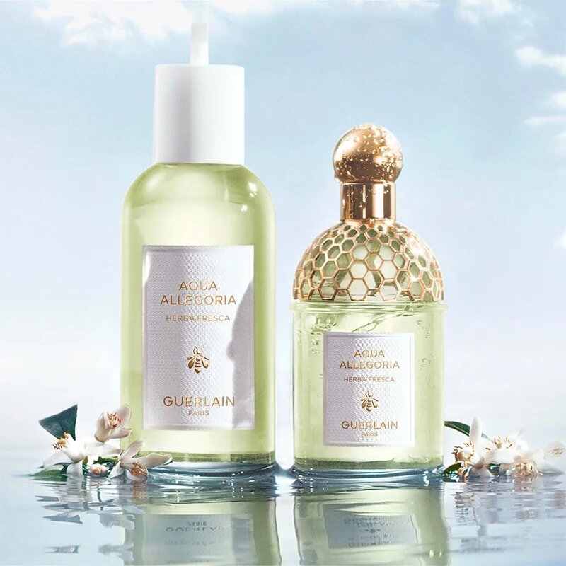 GUERLAIN Aqua Allegoria Herba Fresca Eau de Toilette utántölthető hölgyeknek 125 ml