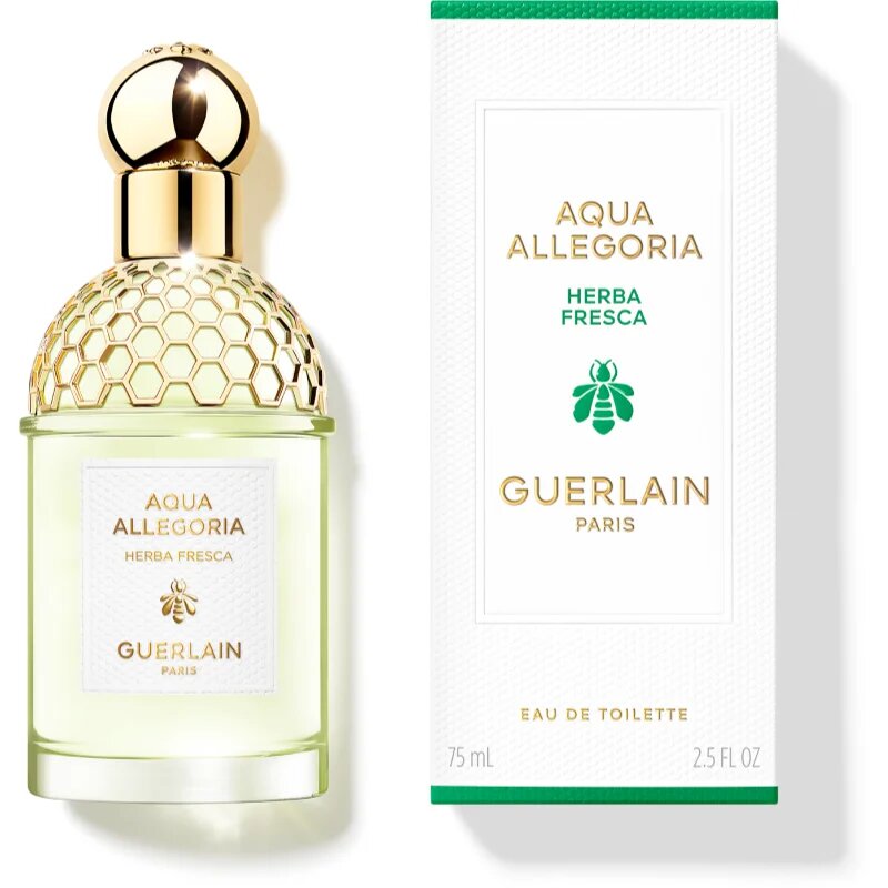 GUERLAIN Aqua Allegoria Herba Fresca Eau de Toilette utántölthető hölgyeknek 75 ml