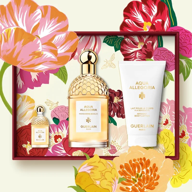 GUERLAIN Aqua Allegoria Mandarine Basilic ajándékszett hölgyeknek