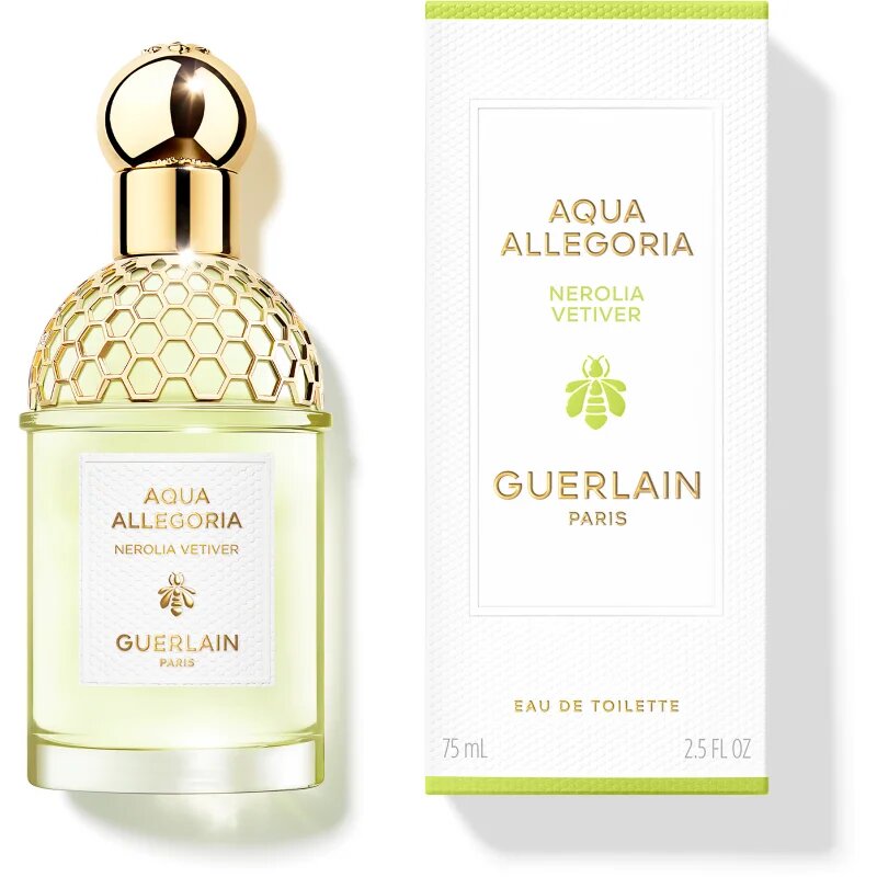 GUERLAIN Aqua Allegoria Nerolia Vetiver Eau de Toilette utántölthető hölgyeknek 75 ml
