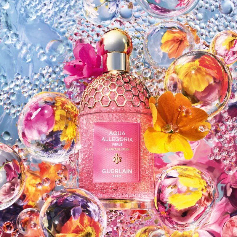 GUERLAIN Aqua Allegoria Perle Florabloom Eau de Parfum mikrogyöngyökkel hölgyeknek 125 ml